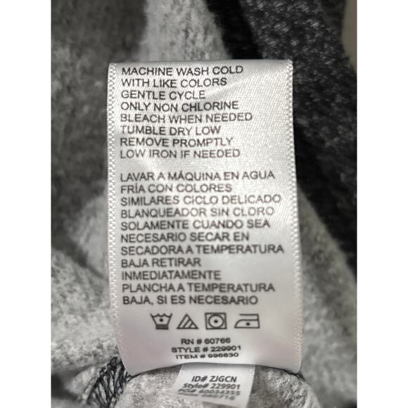 Tommy Bahama Sweatshirt Womens XL Gray Pullover Heather Long Sleeve Fleece - Picture 5 of 11